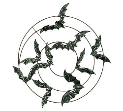 Metal Bats Wall Hanging, 23&quot;