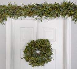 Fresh Wooly Bush Eucalyptus Garland