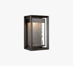Leander Outdoor Metal LED Sconce (10&quot;-23&quot;)