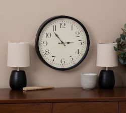 Classic Wall Clock - Black
