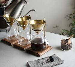 Kinto 4-Cup Pour Over Coffee Brewer with Stand