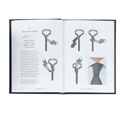How to Tie A Tie Leather-Bound Book
