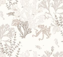 Redondo Coastal Print Wallpaper
