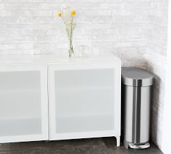 Simplehuman&#174; 45 Liter Slim Step Trash Can