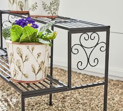 2-Shelf Tiered Plant Etegere