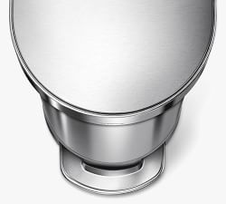 Simplehuman&#174; 45 Liter Slim Step Trash Can
