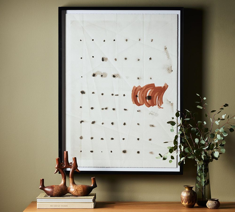 Ink Study By Coup D'espirit Framed Print