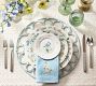 Monique Lhuillier Summer Blossom Outdoor Melamine Dinner Plates - Set of 4