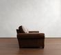 Turner Roll Arm Leather Sleeper Sofa (64&quot;&ndash;88&quot;)