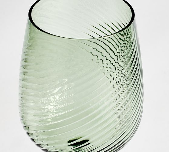 Monique Lhuillier Campania Wine Stem Glasses - Set of 4