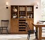 Reed Modular Bar Shelf with Cabinet &amp; Wine Storage (54&quot;)