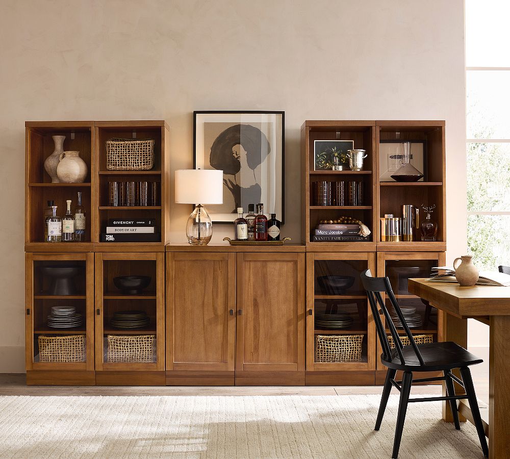 Reed Modular Bar Set with Cabinets (108&quot;)