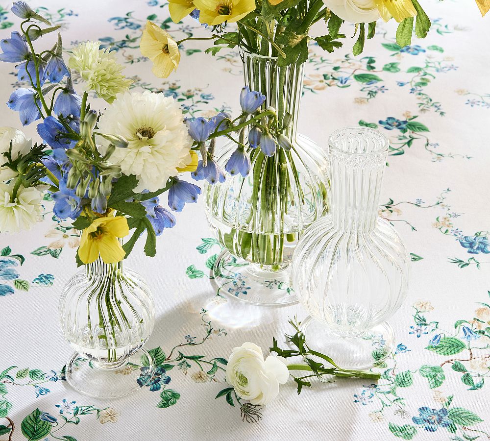 Monique Lhuillier Reese Glass Bud Vases - Set of 3