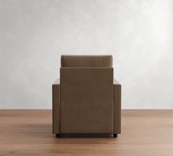Westwood Slim Arm Deep Seat Leather Recliner