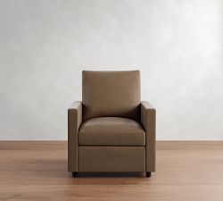 Westwood Slim Arm Deep Seat Leather Recliner