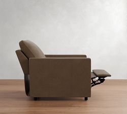 Westwood Slim Arm Deep Seat Leather Recliner