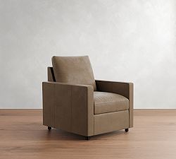 Westwood Slim Arm Deep Seat Leather Recliner