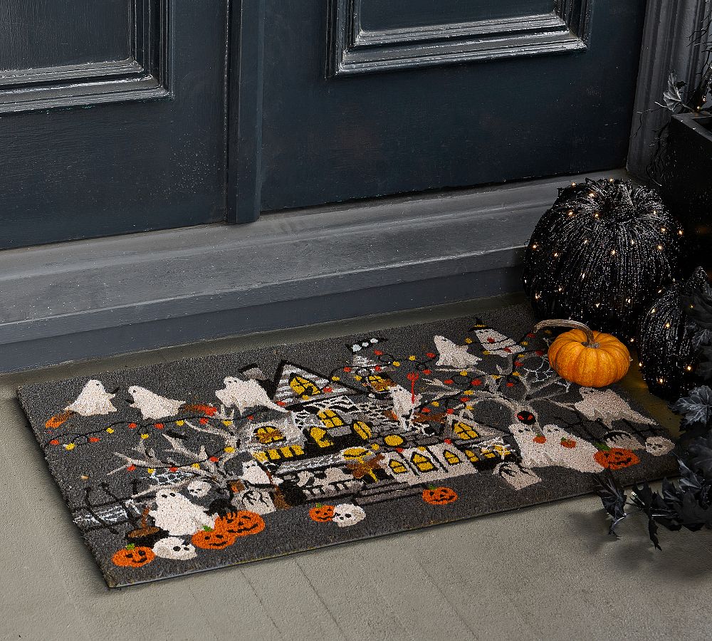 Scary Squad Haunted Mansion Light Up Doormat