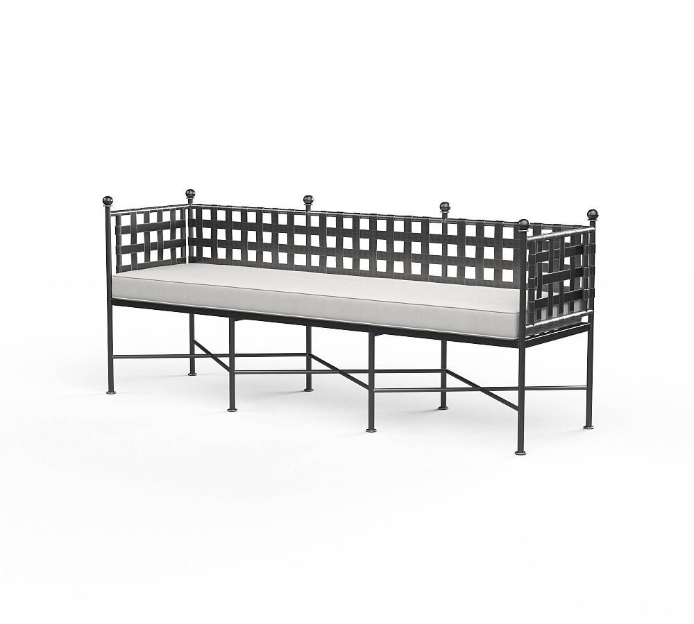 Bowie Metal Outdoor Bench