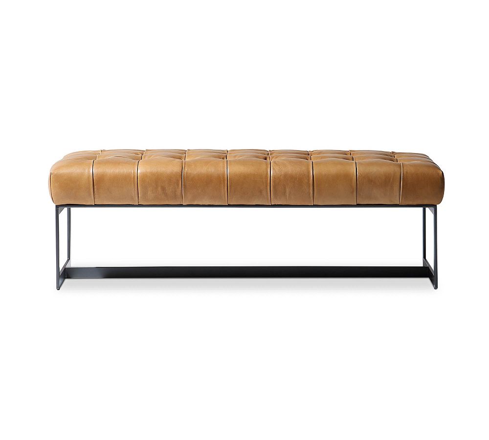Ram Leather Bench (54&quot;)