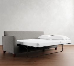 Cameron Square Arm Side Sleeper Sofa (91&quot;)