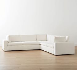 Dream Wide Arm 3-Piece L-Shaped Sectional (120&quot;)