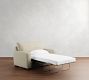 Pearce Square Arm Single Sleeper Sofa with Memory Foam Mattress (58&quot;)