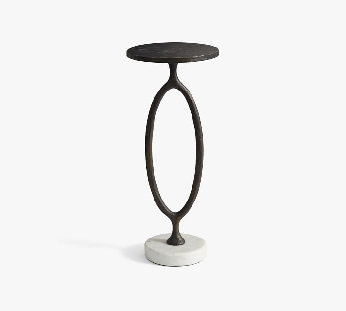Bodhi Round Metal Accent Table (10