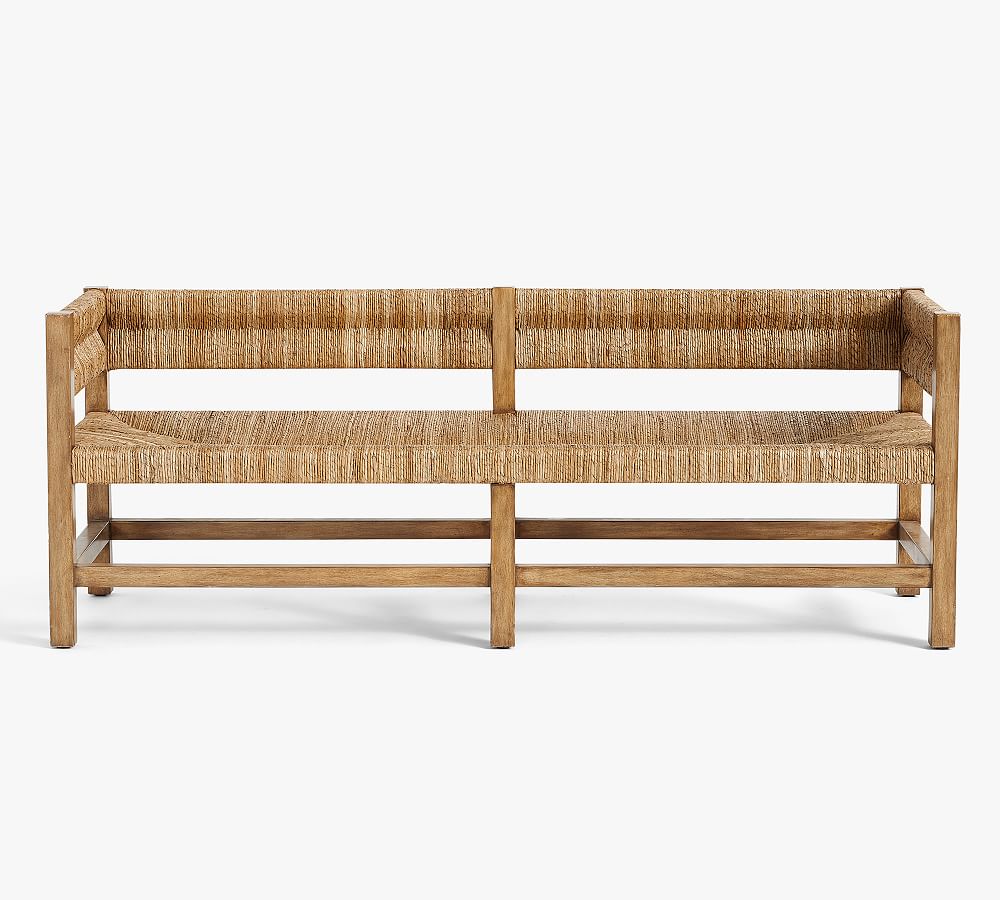 Malibu Woven Bench (64") - Stylish & Durable Seating