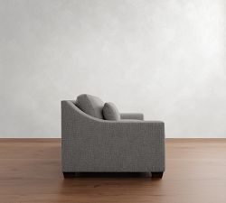York Slope Arm Deep Seat Side Sleeper Sofa (95&quot;)