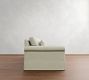 York Roll Arm Deep Seat Slipcovered Side Sleeper Sofa (97&quot;)