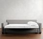 York Square Arm Deep Seat Side Sleeper Sofa (95&quot;)