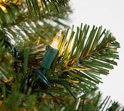 Lit Faux Winchester Fir Walkway Trees - Set of 2
