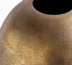 Brass Rounded Vase