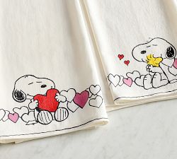 Peanuts Snoopy&#8482; Hearts Cotton Tea Towels - Set of 2