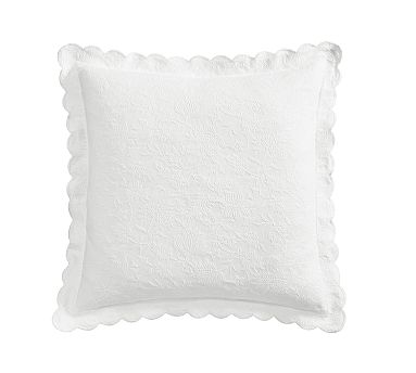 Abigail Scalloped Textured Sham