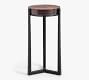 Cori Round Recycled Glass Accent Table (10&quot;)