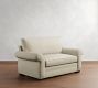 Pearce Roll Arm Single Sleeper Sofa with Memory Foam Mattress (64&quot;)