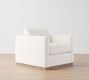 Carmel Slim Arm Wood Base Chair