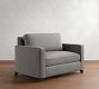 Cameron Square Arm Single Sleeper Sofa with Memory Foam Mattress (54&quot;)