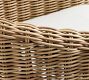 Huntington Wicker Slope-Arm Outdoor Dining Chair