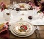 Botanical Harvest Turkey Stoneware 8-Piece Dinnerware Set
