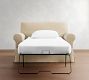 Buchanan Roll Arm Slipcovered Single Sleeper Sofa with Memory Foam Mattress (56&quot;)
