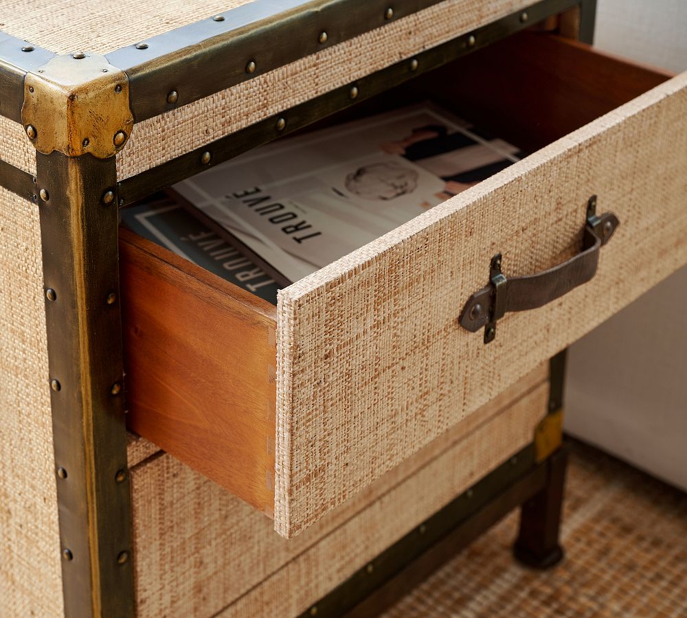 Ludlow Trunk Nightstand - 22" Furniture