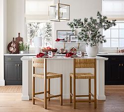 Open Box: Malibu Woven Stool
