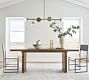 North Reclaimed Wood Extending Dining Table