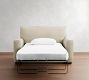 Pearce Square Arm Single Sleeper Sofa with Memory Foam Mattress (58&quot;)