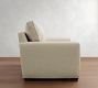 Pearce Square Arm Single Sleeper Sofa with Memory Foam Mattress (58&quot;)