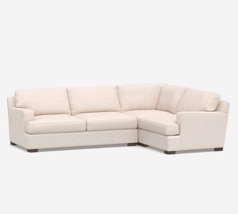 Townsend Square Arm 3-Piece Sectional (113&quot;)