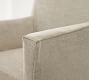 Classic Long Slipcovered Dining Armchair